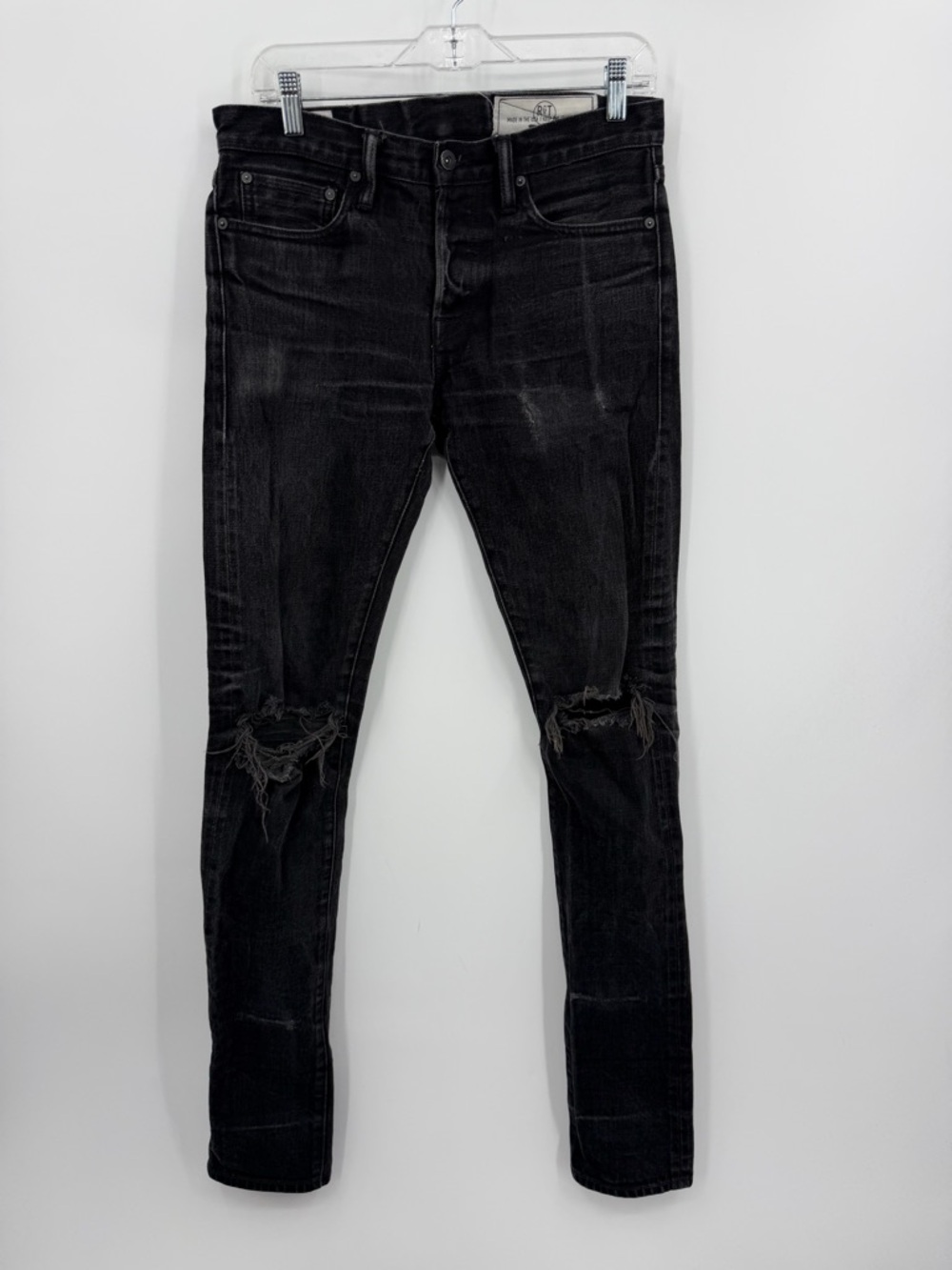 Rogue Territory RGT Nihon Menpu SK Skinny Jeans Button Fly Selvedge 30” x 35.5”